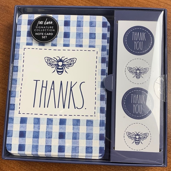 Rae Dunn Other - NWT Super Cute Rae Dunn Note Card Set